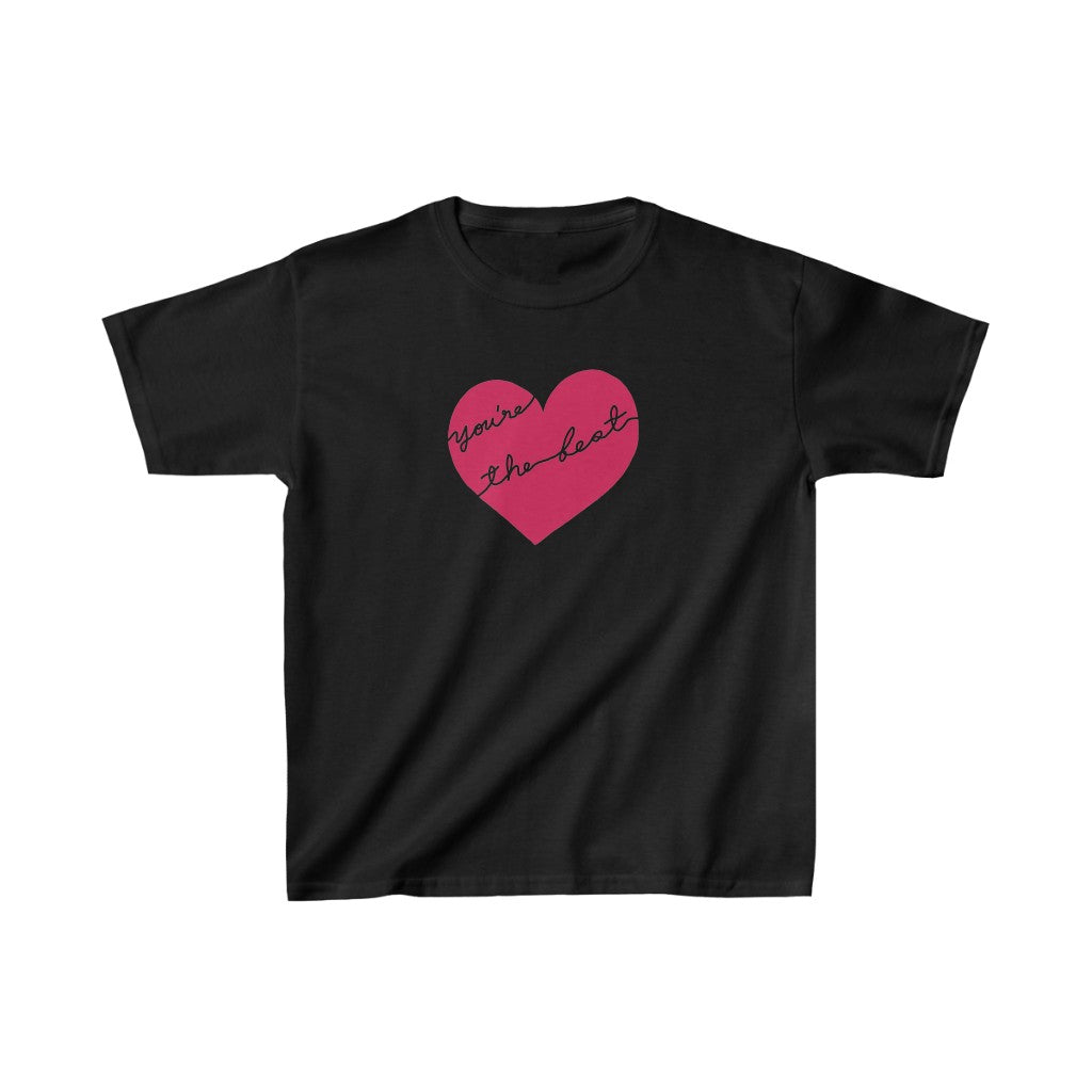 You are the best Heart - Girl Heavy Cotton™ Tee