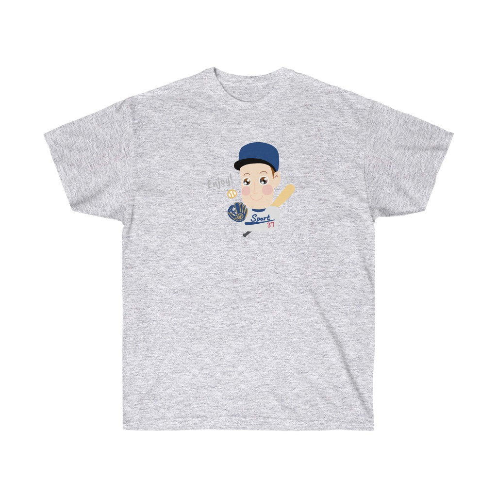 Enjoy my day (Sport's time)- Men's Cotton Tee | Father's Day Gift Idea