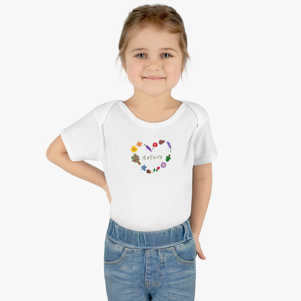 Love Nature - Infant Baby Rib Bodysuit