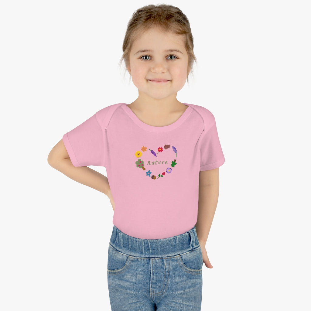 Love Nature - Infant Baby Rib Bodysuit