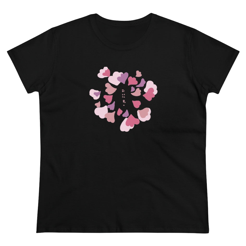 Ohanami(Waiting for blossom) - Women's Heavy Cotton Tee
