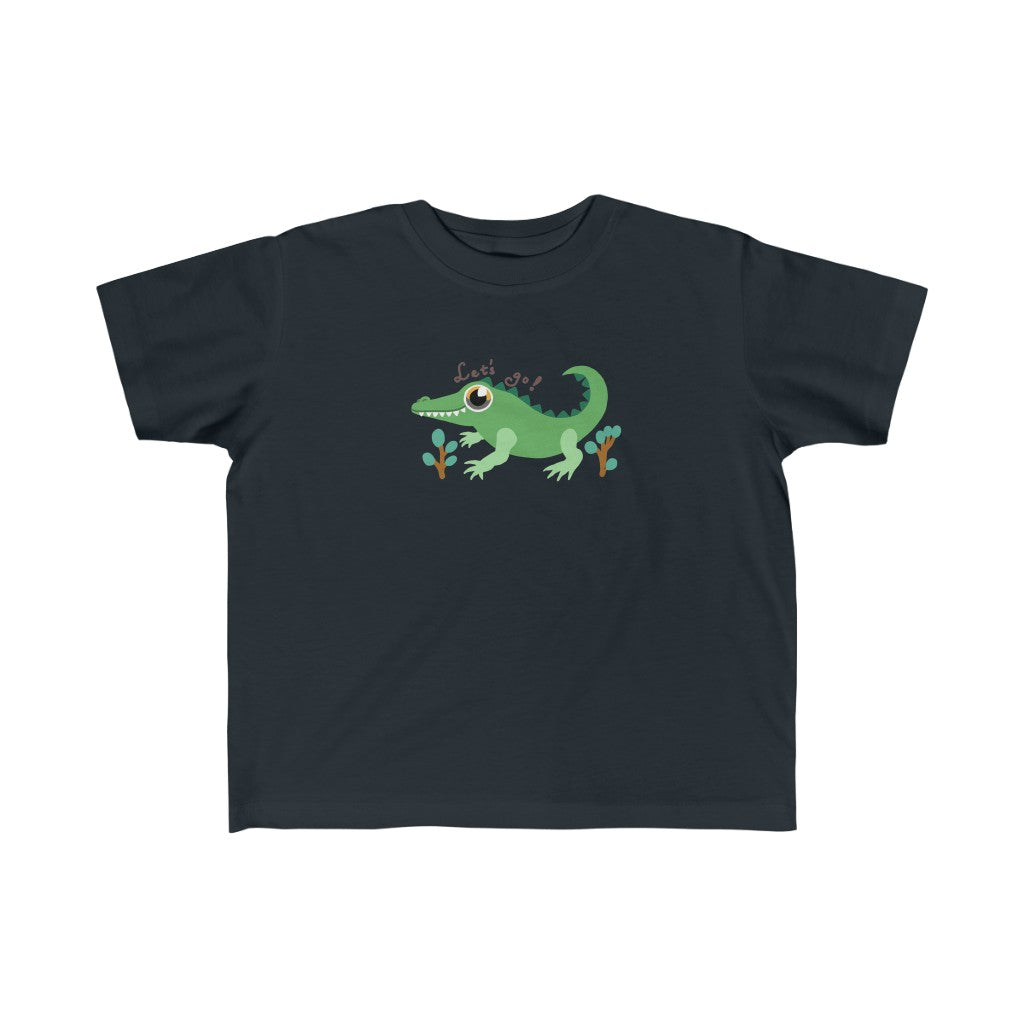 Let's Go Lizerd - ToddlerBoy Fine Jersey Tee