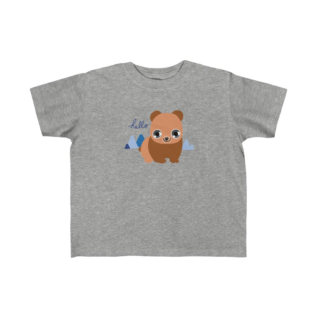 Hello Bear - ToddlerBoy Fine Jersey Tee