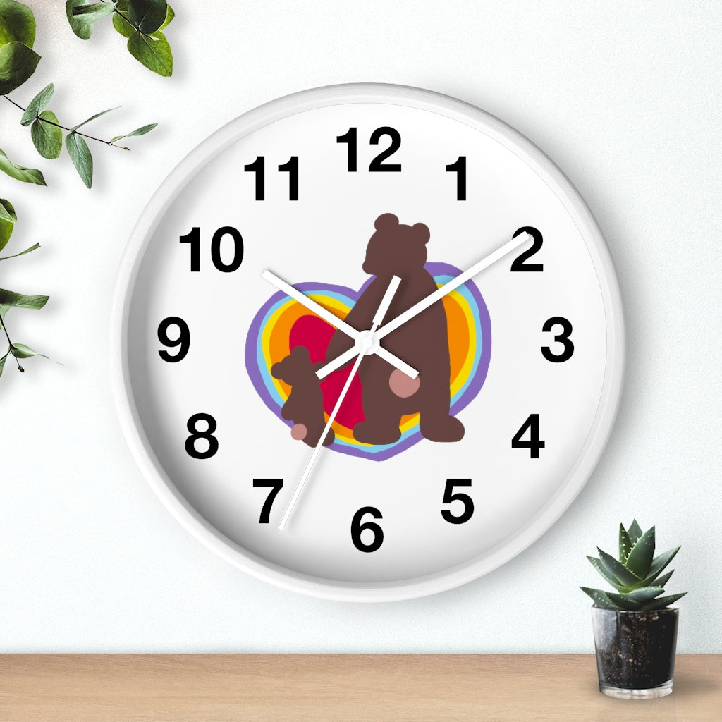 Grow Up With You - Wall clock with numbers