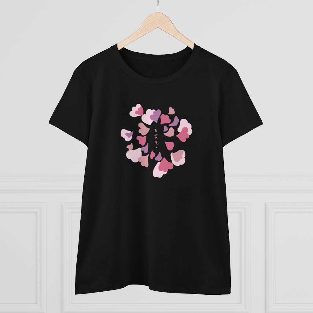 Ohanami(Waiting for blossom) - Women's Heavy Cotton Tee