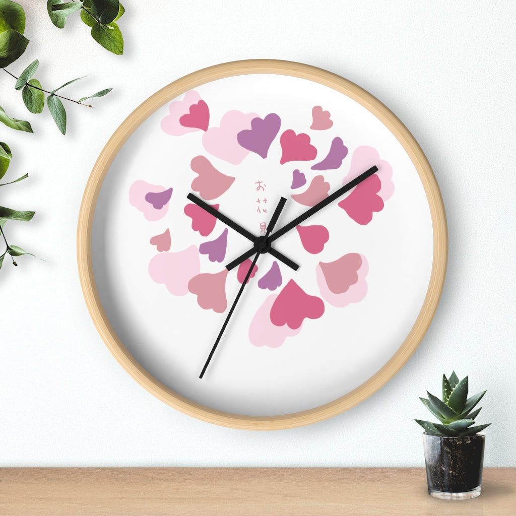 Ohanami(Waiting for blossom) - Wall clock