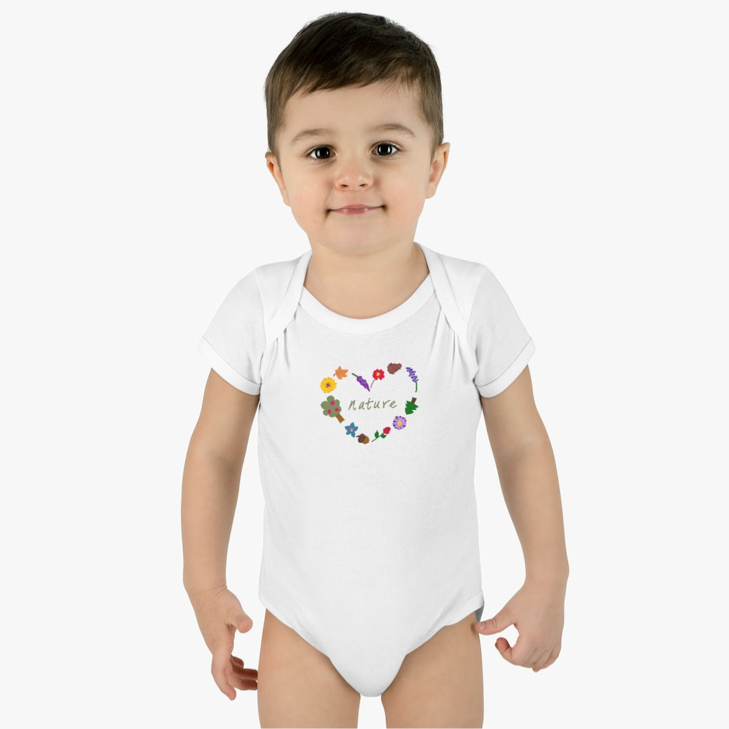 Love Nature - Infant Baby Rib Bodysuit