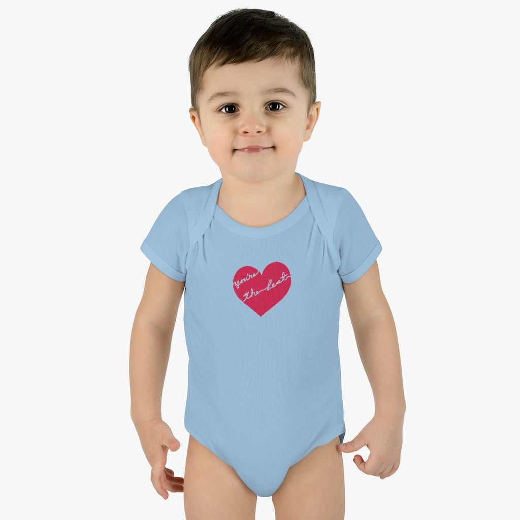 You are the best - Infant Baby Rib Bodysuit