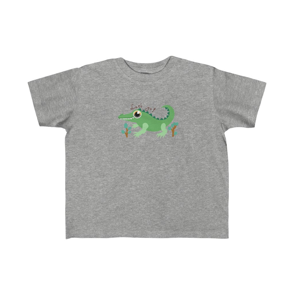 Let's Go Lizerd - ToddlerBoy Fine Jersey Tee