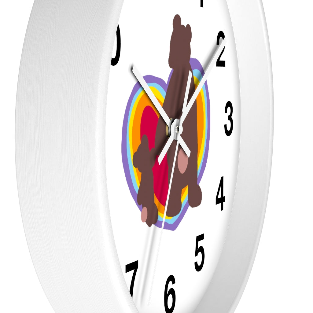 Grow Up With You - Wall clock with numbers