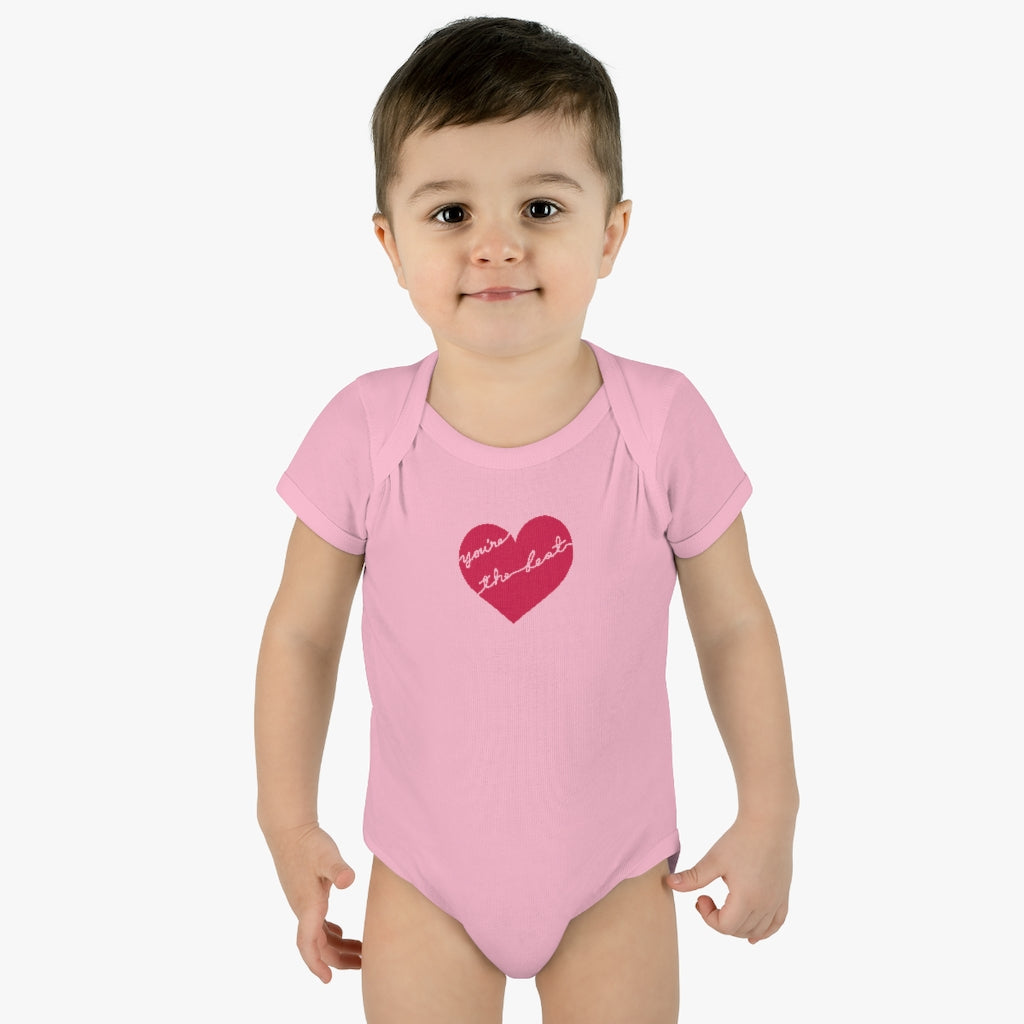 You are the best - Infant Baby Rib Bodysuit