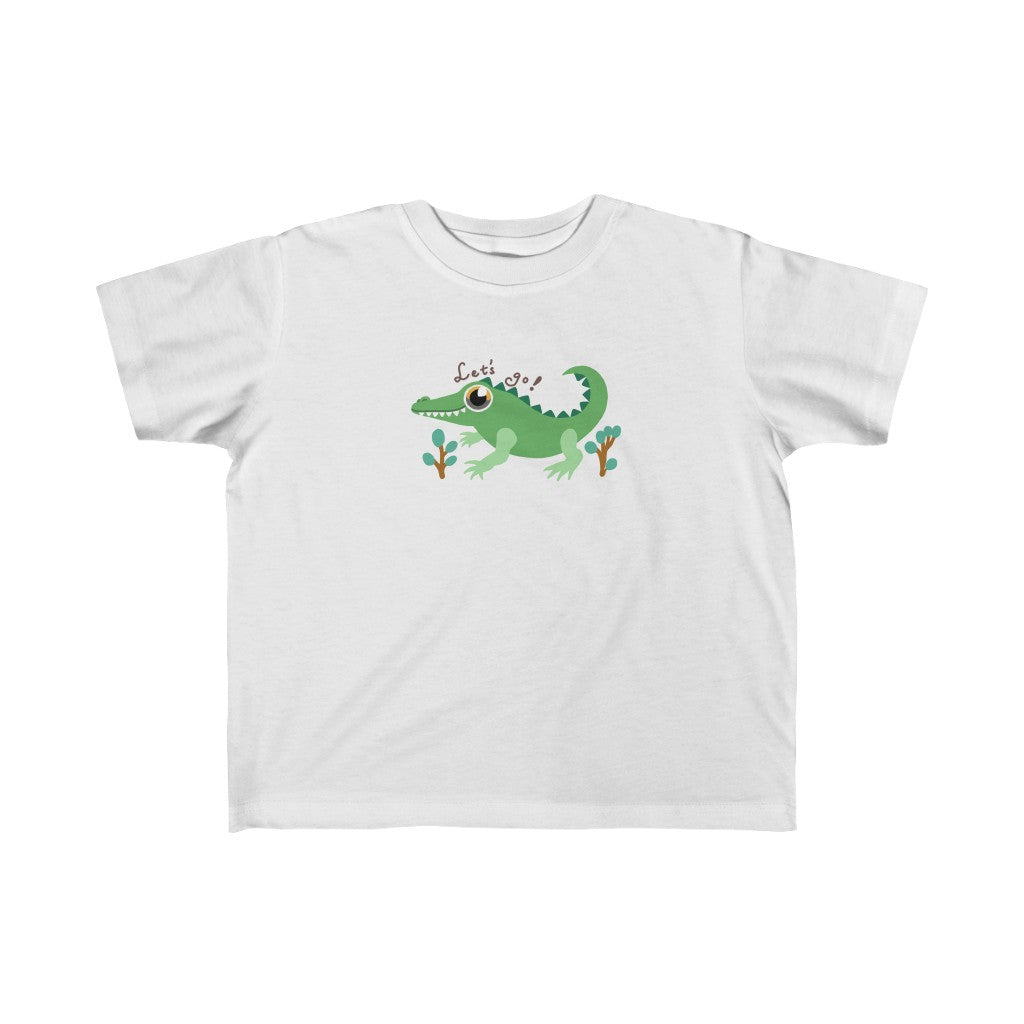 Let's Go Lizerd - ToddlerBoy Fine Jersey Tee