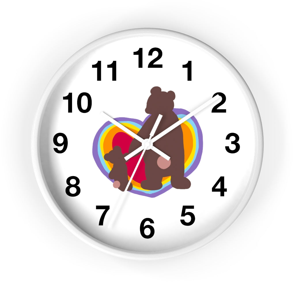 Grow Up With You - Wall clock with numbers