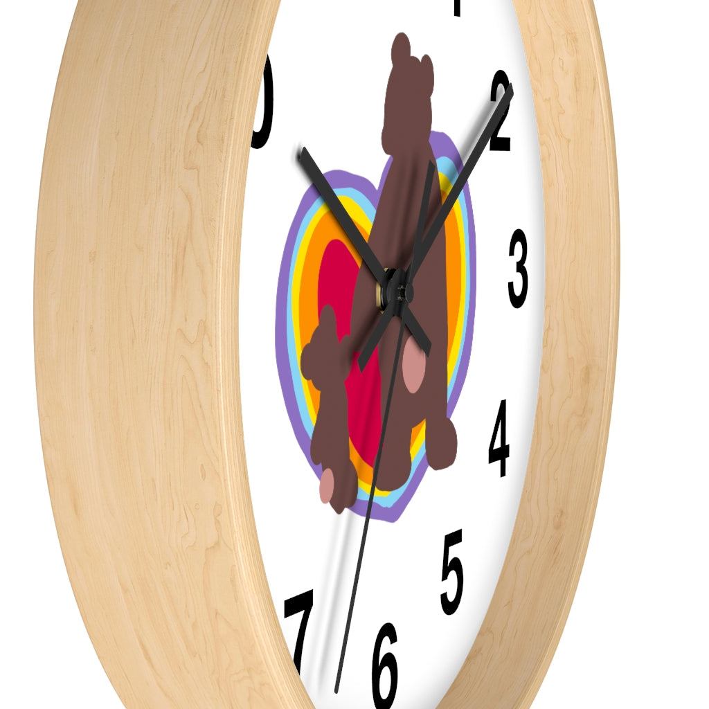 Grow Up With You - Wall clock with numbers