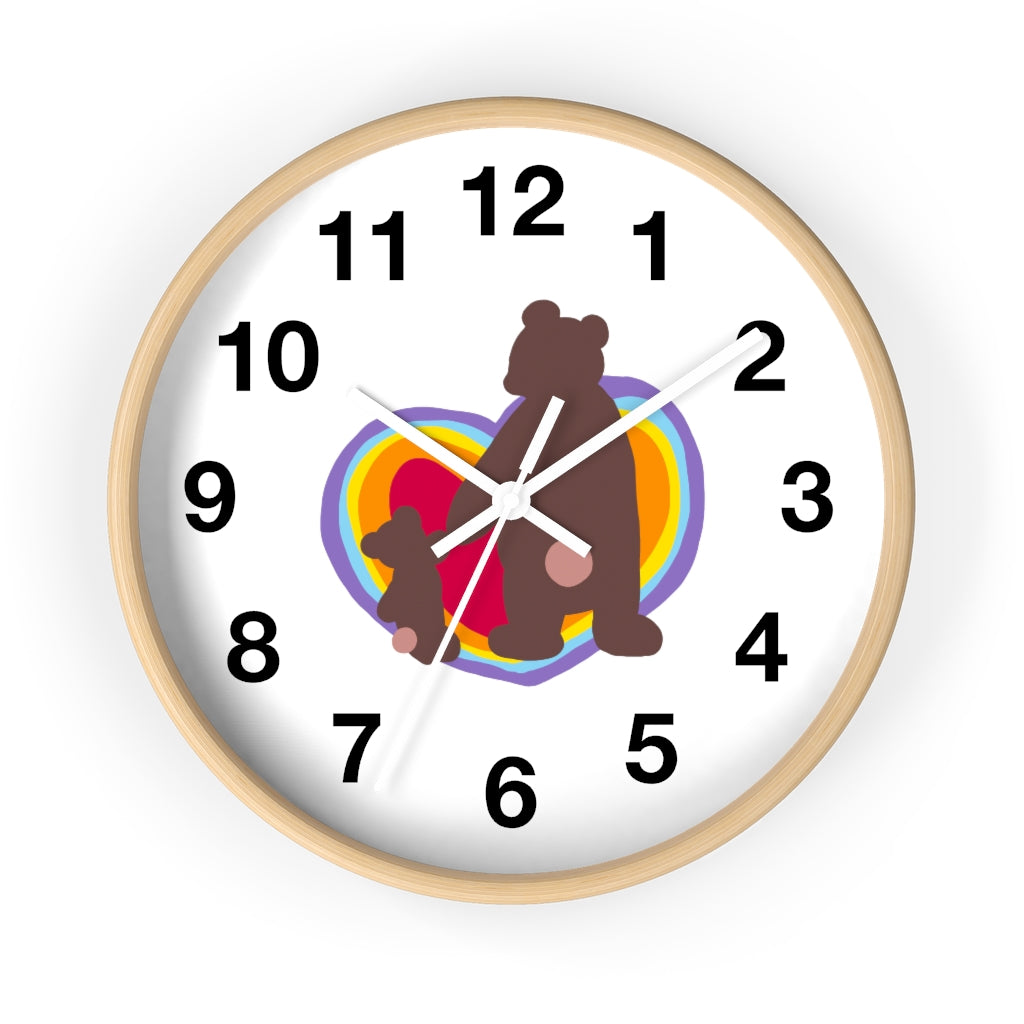 Grow Up With You - Wall clock with numbers