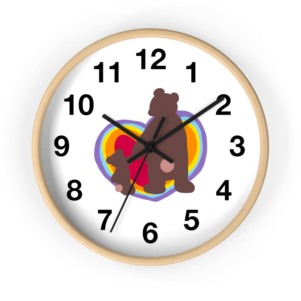 Grow Up With You - Wall clock with numbers