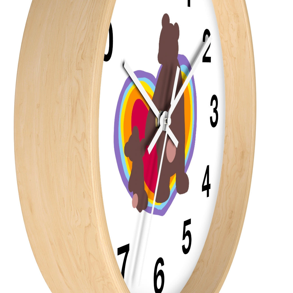 Grow Up With You - Wall clock with numbers