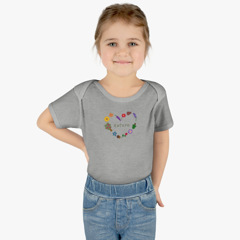 Love Nature - Infant Baby Rib Bodysuit