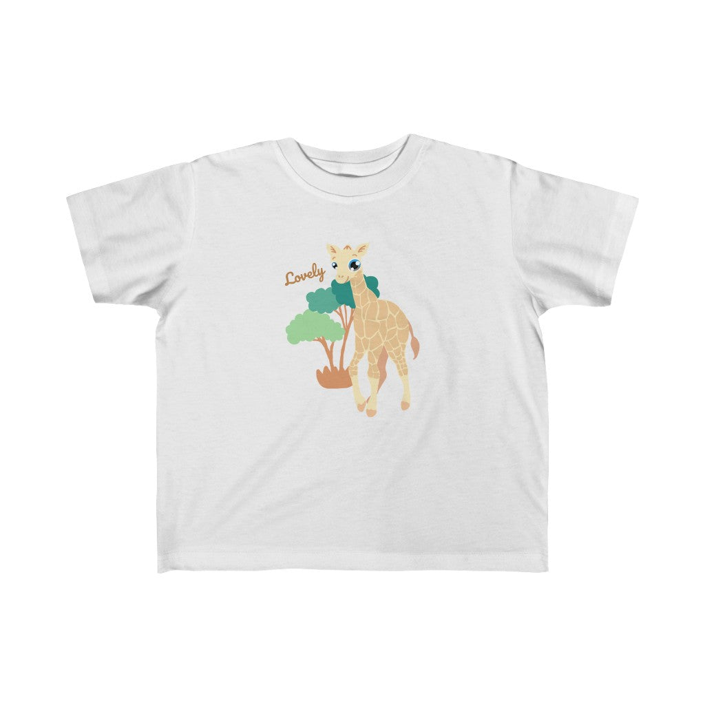 G for Giraffe - ToddlerGirl Fine Jersey Tee
