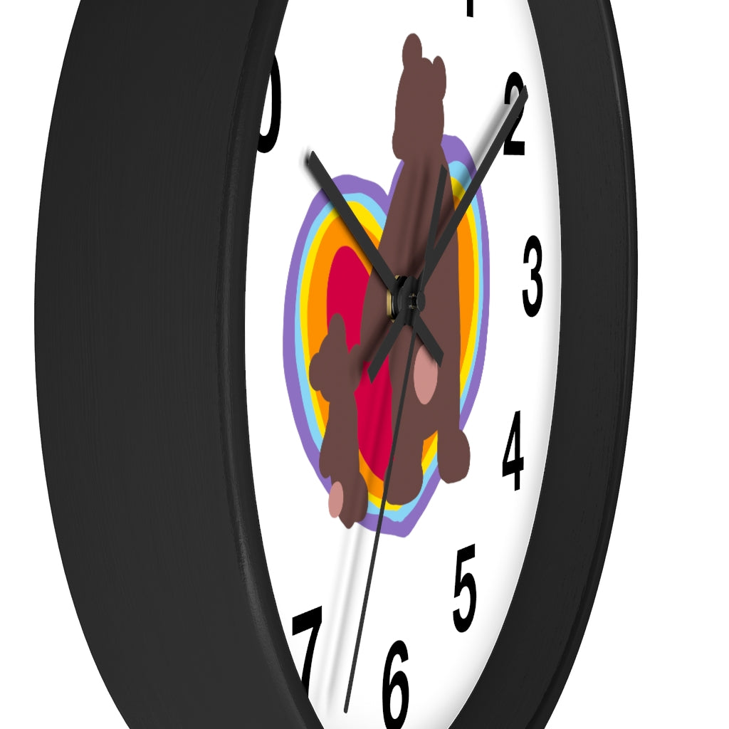 Grow Up With You - Wall clock with numbers