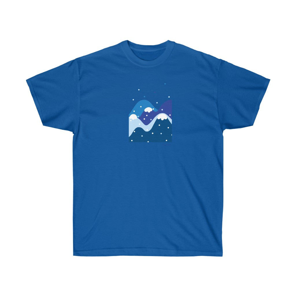 Yukimi(waiting for snowfall) - Men's Cotton Tee