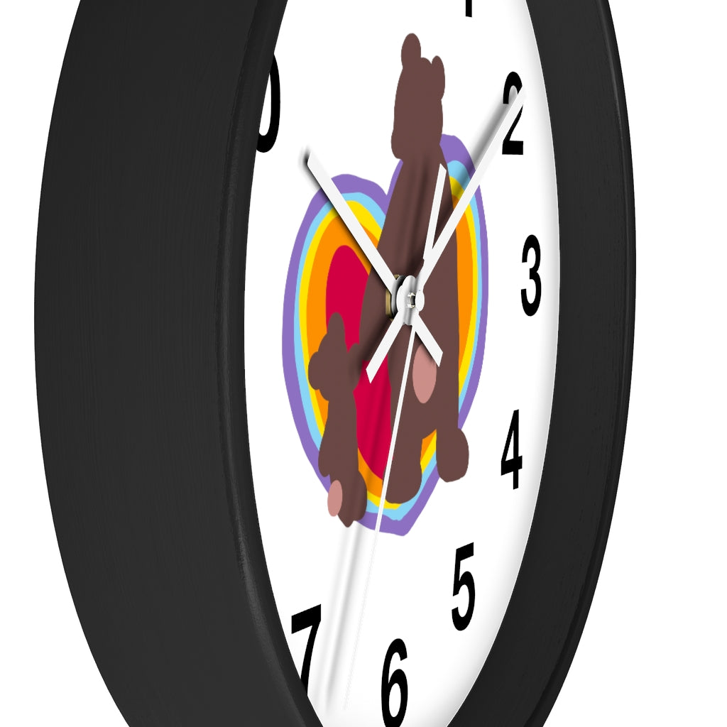 Grow Up With You - Wall clock with numbers