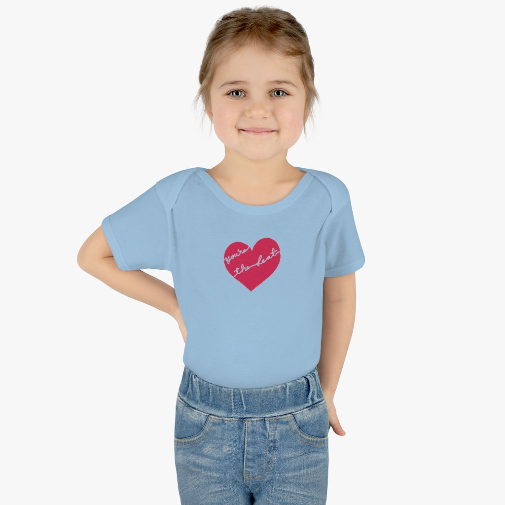You are the best - Infant Baby Rib Bodysuit