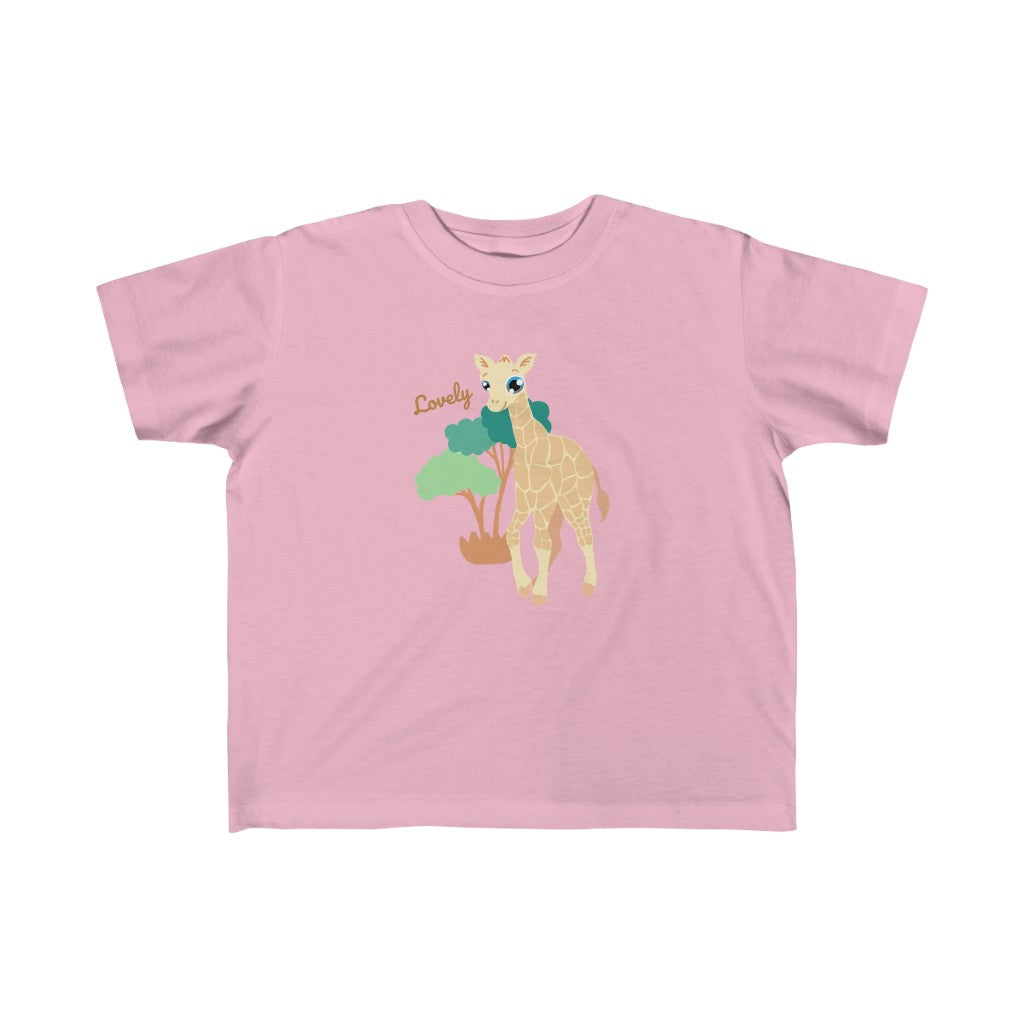 G for Giraffe - ToddlerGirl Fine Jersey Tee