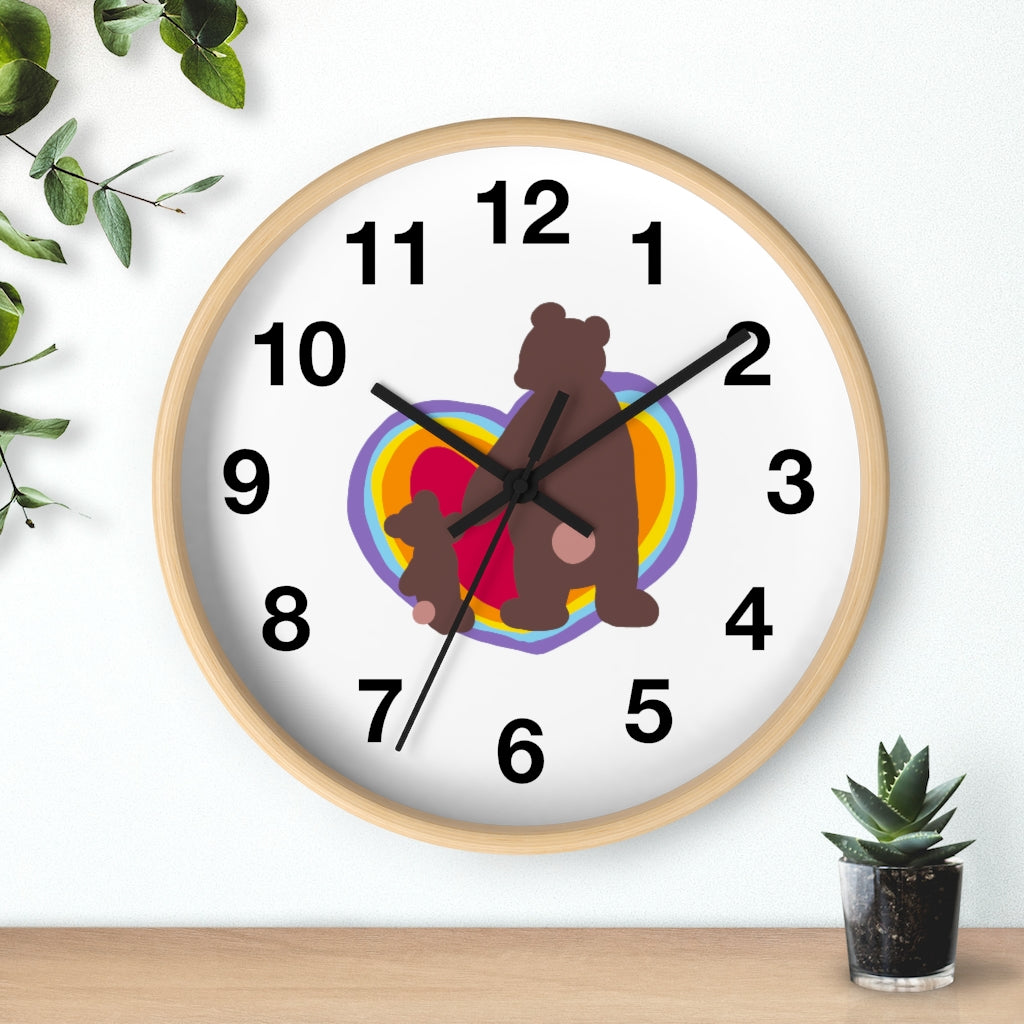 Grow Up With You - Wall clock with numbers