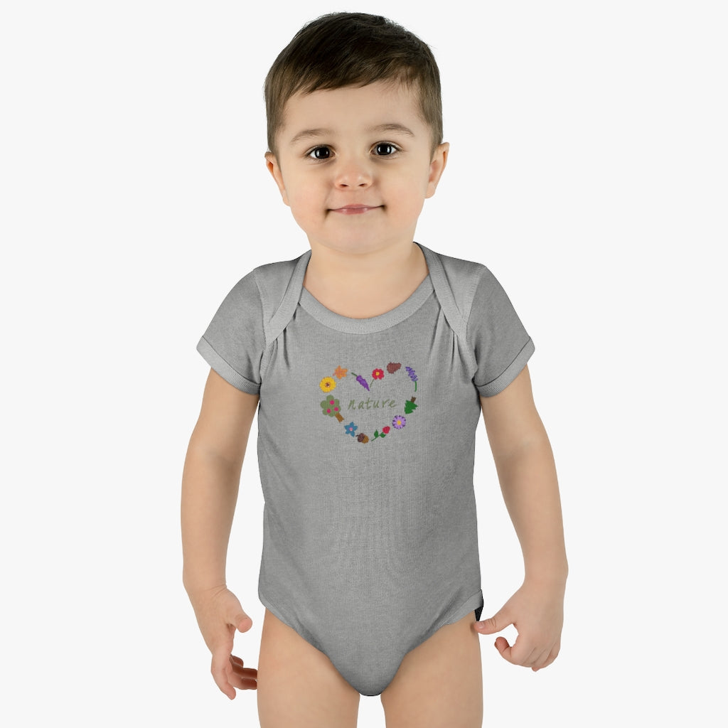 Love Nature - Infant Baby Rib Bodysuit