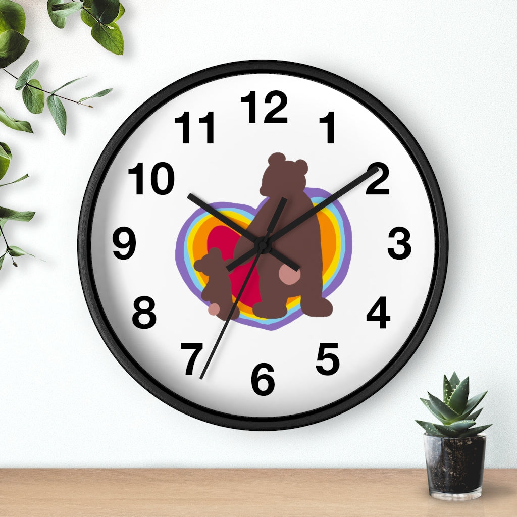 Grow Up With You - Wall clock with numbers