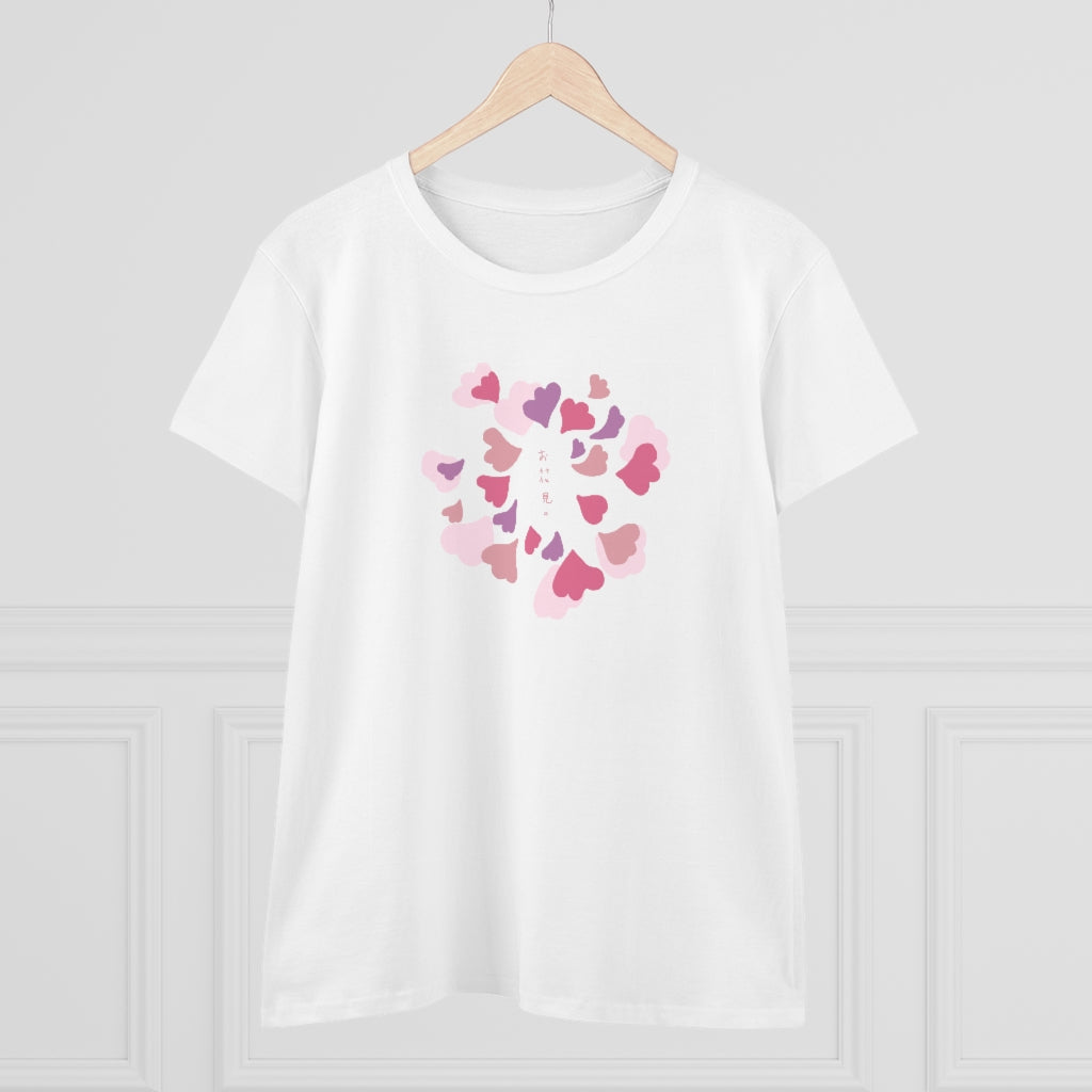 Ohanami(Waiting for blossom) - Women's Heavy Cotton Tee
