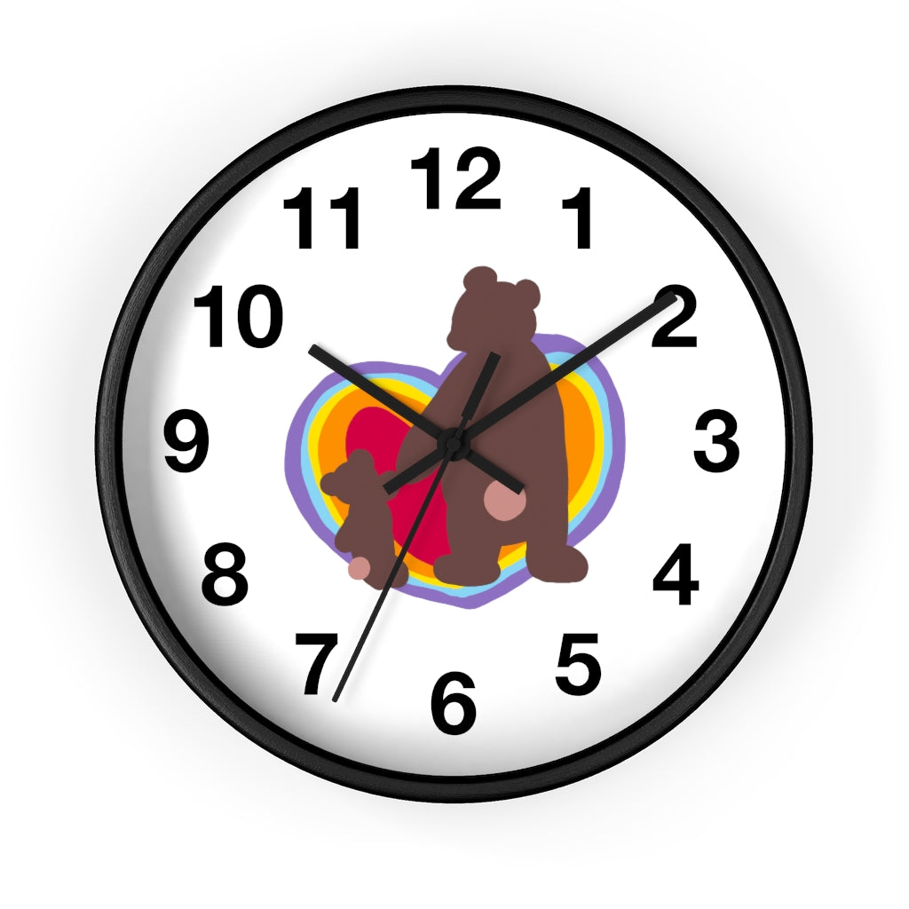 Grow Up With You - Wall clock with numbers