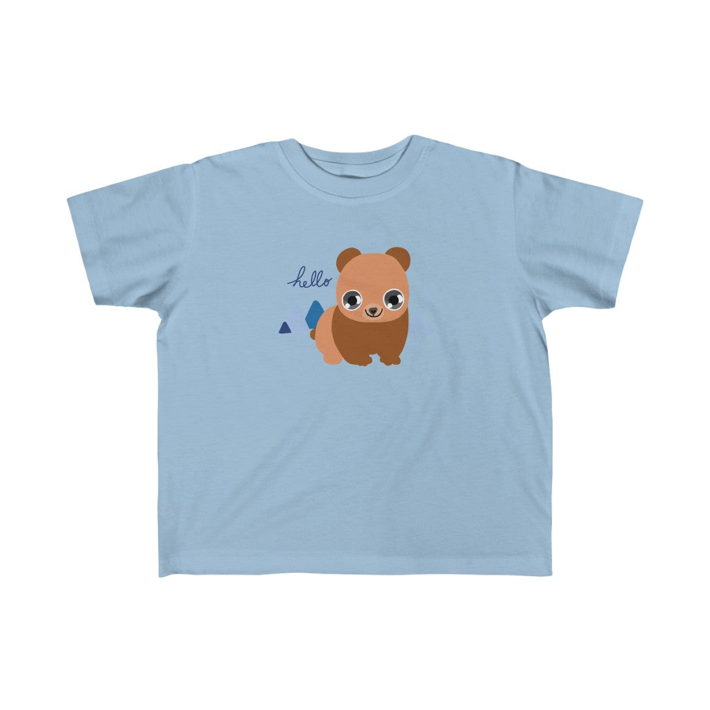 Hello Bear - ToddlerBoy Fine Jersey Tee