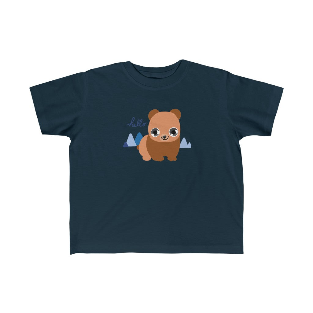 Hello Bear - ToddlerBoy Fine Jersey Tee
