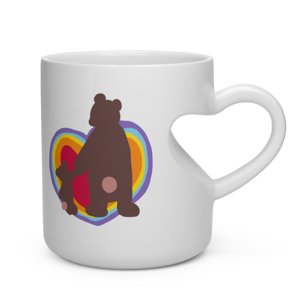 Grow Up With You - Heart Shape Mug