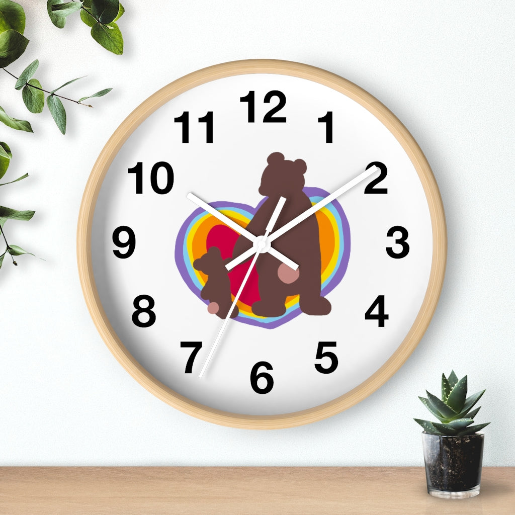 Grow Up With You - Wall clock with numbers