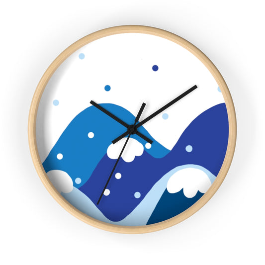 Yukimi(Waiting for the snow fall) - Wall clock